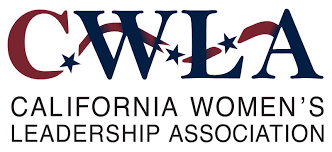 The logo for the california women 's leadership association