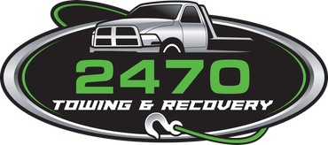 2470 Towing & Recovery Logo: We Will Safely Tow & Haul Your Vehicle or Equipment in Moberly, MO.