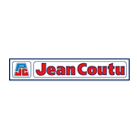 Un logo jean coutu sur fond blanc.