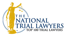 The national trial lawyers top 100 trial lawyers logo