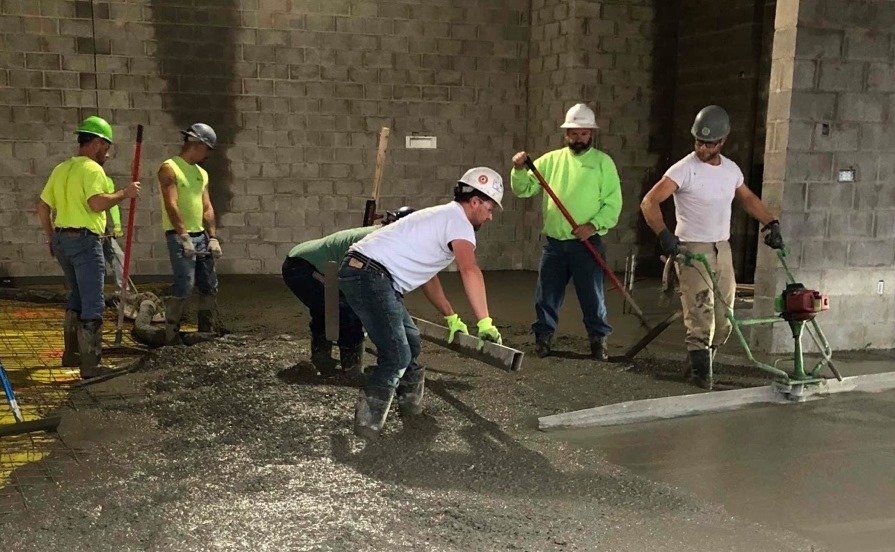 Steet Ponte Mazda Concrete Finishing