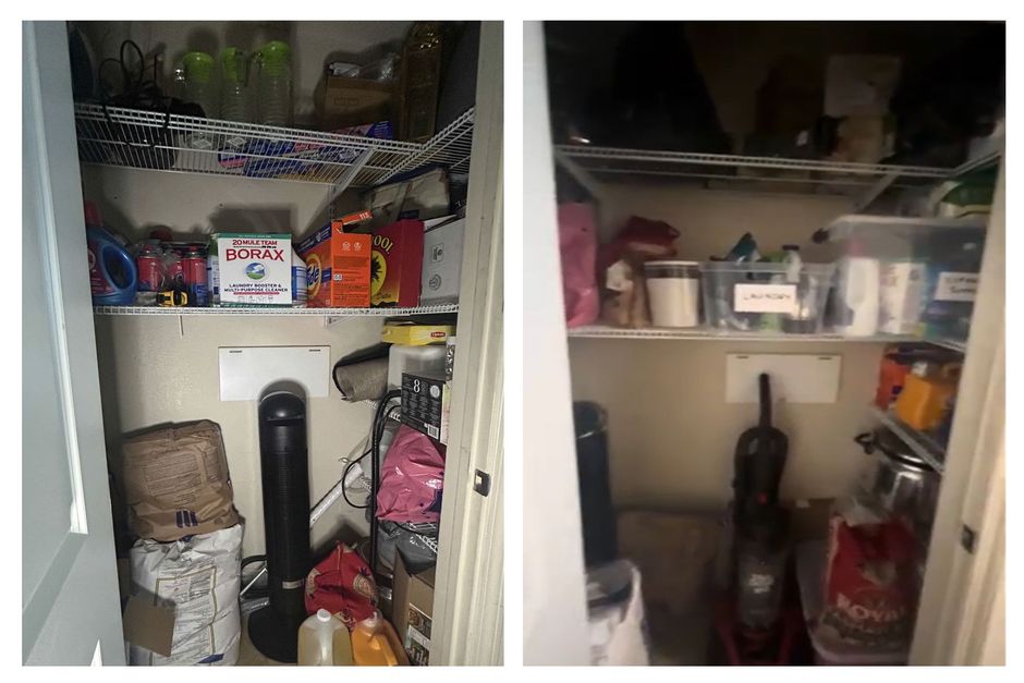 Before and After Organize My Place