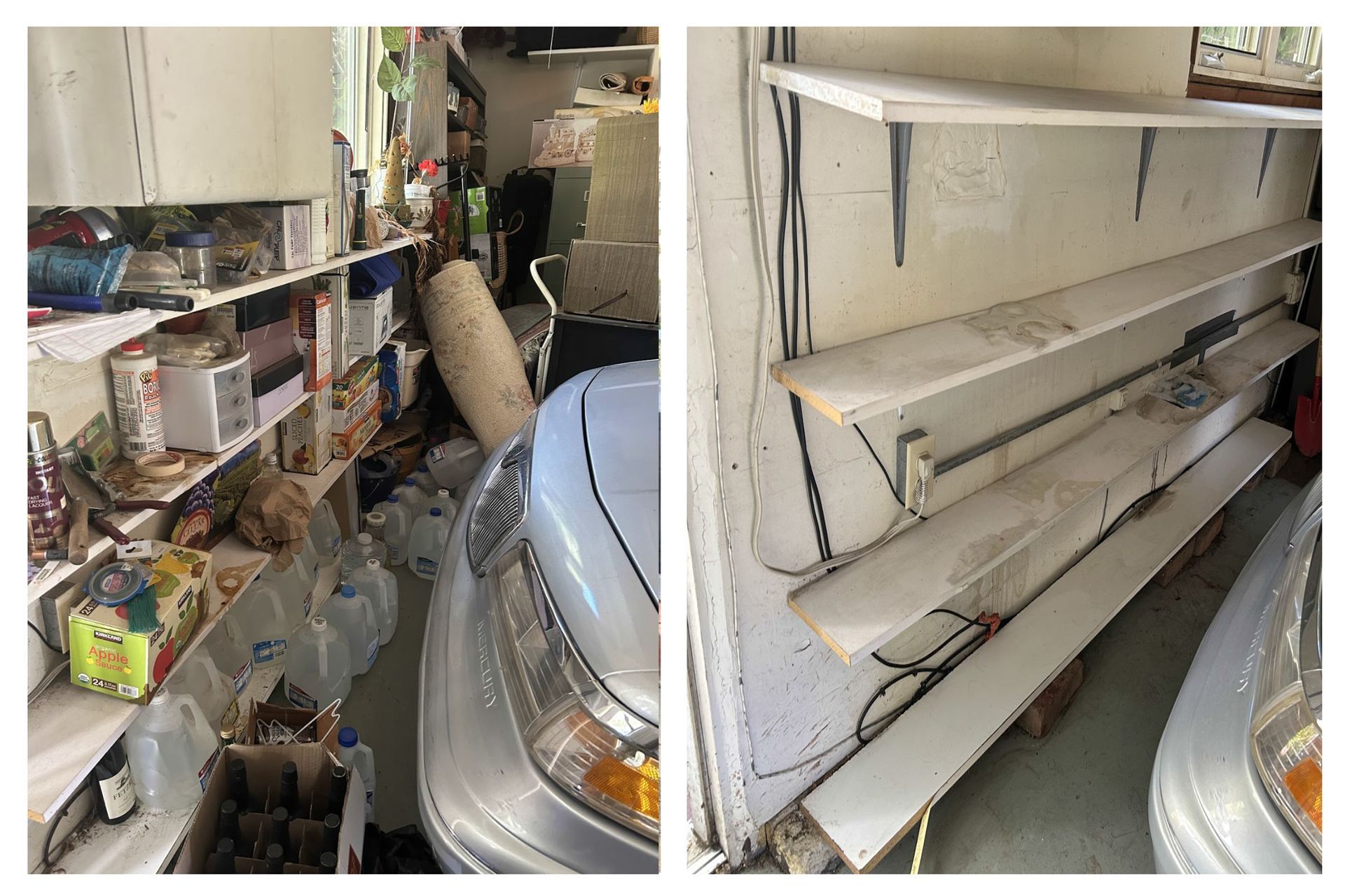 Before and After Organize My Place