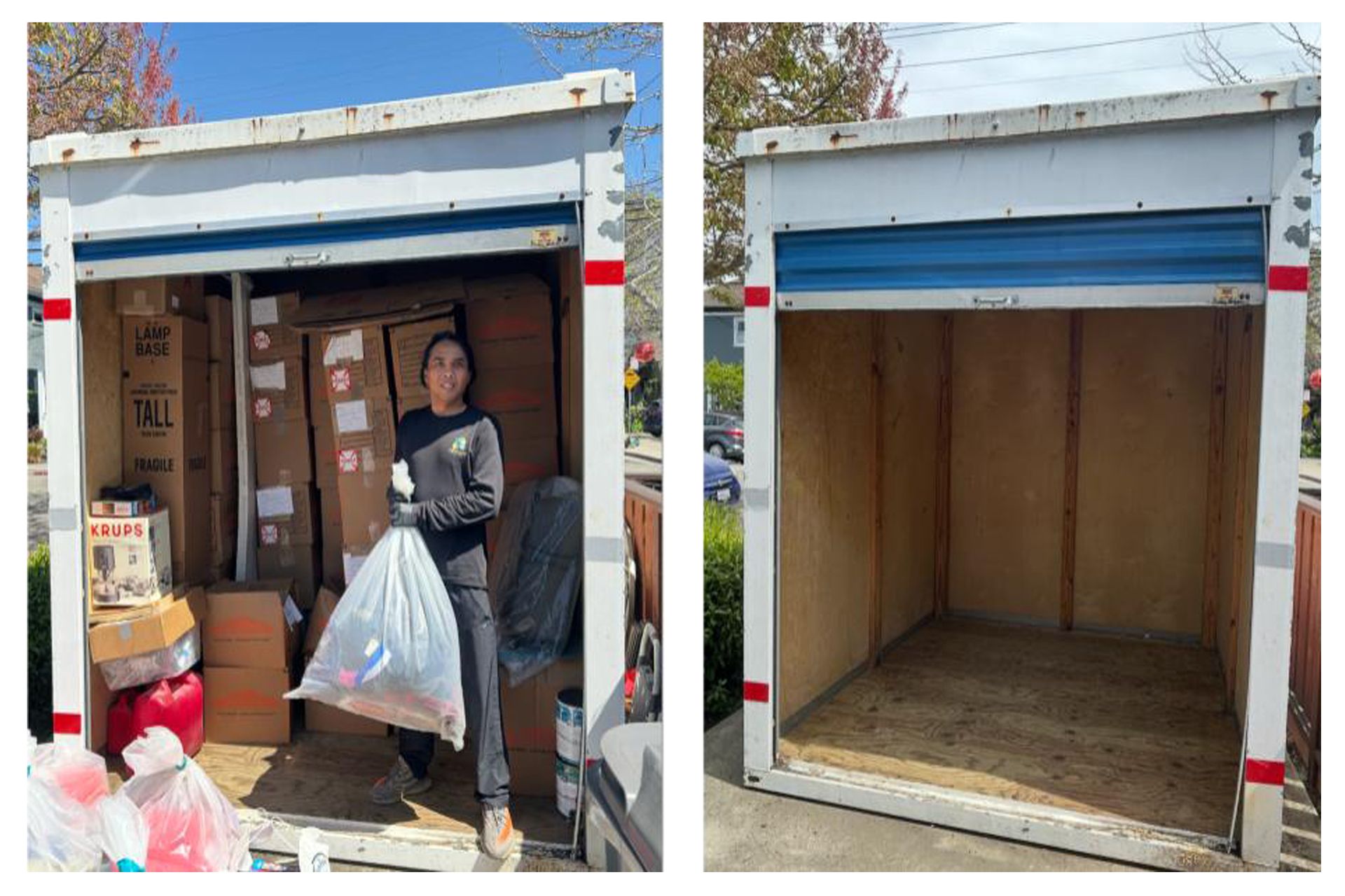 Before and After Organize My Place