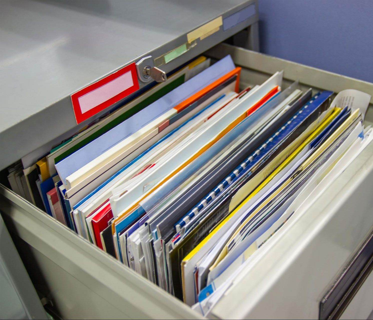 From paper files to hybrid digital systems, everything is intentionally organized