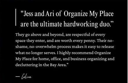 Testimonial with quote about