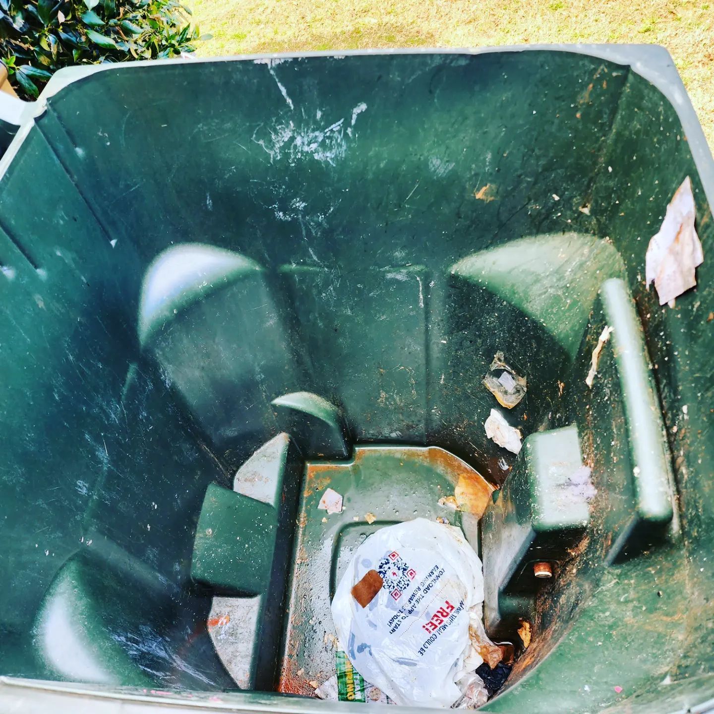 Before Cleaning the Dumpster — Dallas, GA — Southern Touch Softwash