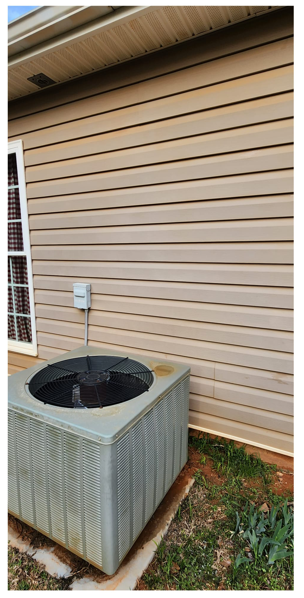 After Cleaning HVAC — Dallas, GA — Southern Touch Softwash