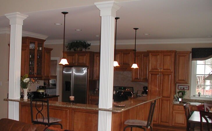 Kitchen Hanging Lights Design — Chesapeake, VA — All In Builders