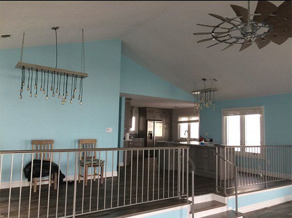 Blue Paint Interior Design — Chesapeake, VA — All In Builders