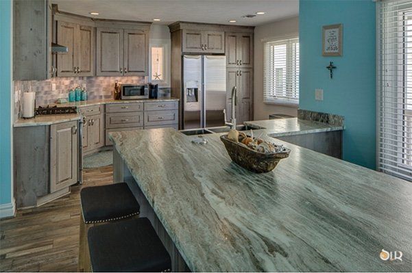 Kitchen Marble Countertop Bar — Chesapeake, VA — All In Builders