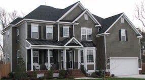 Gray Painted House — Chesapeake, VA — All In Builders