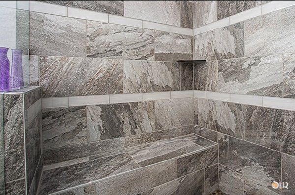 Marble Design Bathroom — Chesapeake, VA — All In Builders