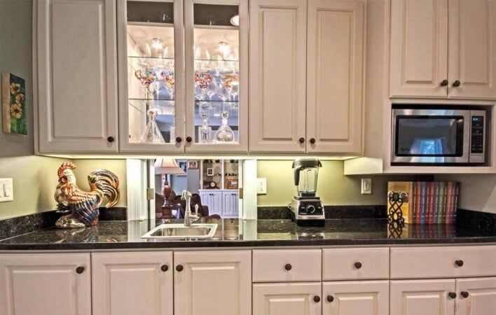 Kitchen Sink Black Countertop — Chesapeake, VA — All In Builders