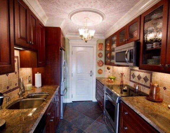 Kitchen with Chandelier — Chesapeake, VA — All In Builders