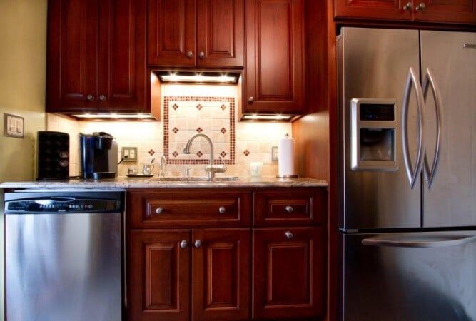 Kitchen Wooden Drawers and Cabinets — Chesapeake, VA — All In Builders