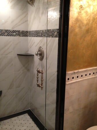 Glass Door Shower — Chesapeake, VA — All In Builders