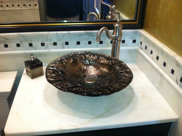Bathroom Unique Sink Design — Chesapeake, VA — All In Builders