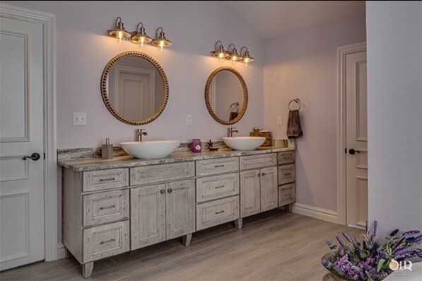 Bathroom Rounded Mirrors — Chesapeake, VA — All In Builders