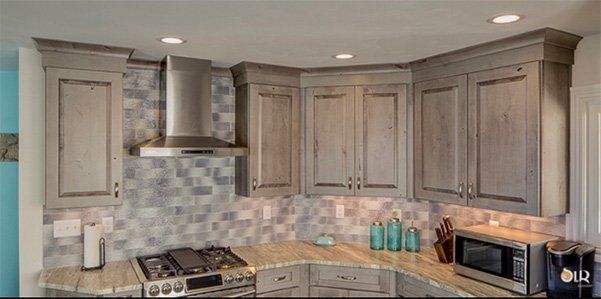 Wall Mounted Kitchen Cabinets — Chesapeake, VA — All In Builders