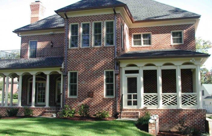 Backyard View of House with Multiple Windows — Chesapeake, VA — All In Builders