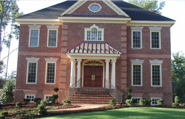 Front View Brick House — Chesapeake, VA — All In Builders