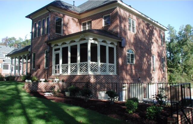 Backyard Brick House — Chesapeake, VA — All In Builders