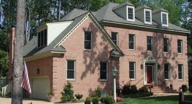 Full Red Brick House Design — Chesapeake, VA — All In Builders