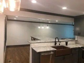 Kitchen White Paint Design — Chesapeake, VA — All In Builders