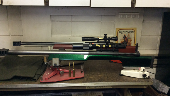 Green Riffle Gun 