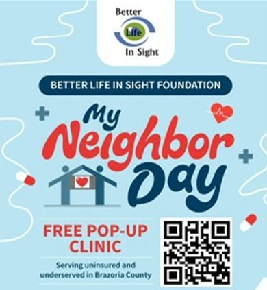 A better life in sight foundation advertisement for my neighbor day