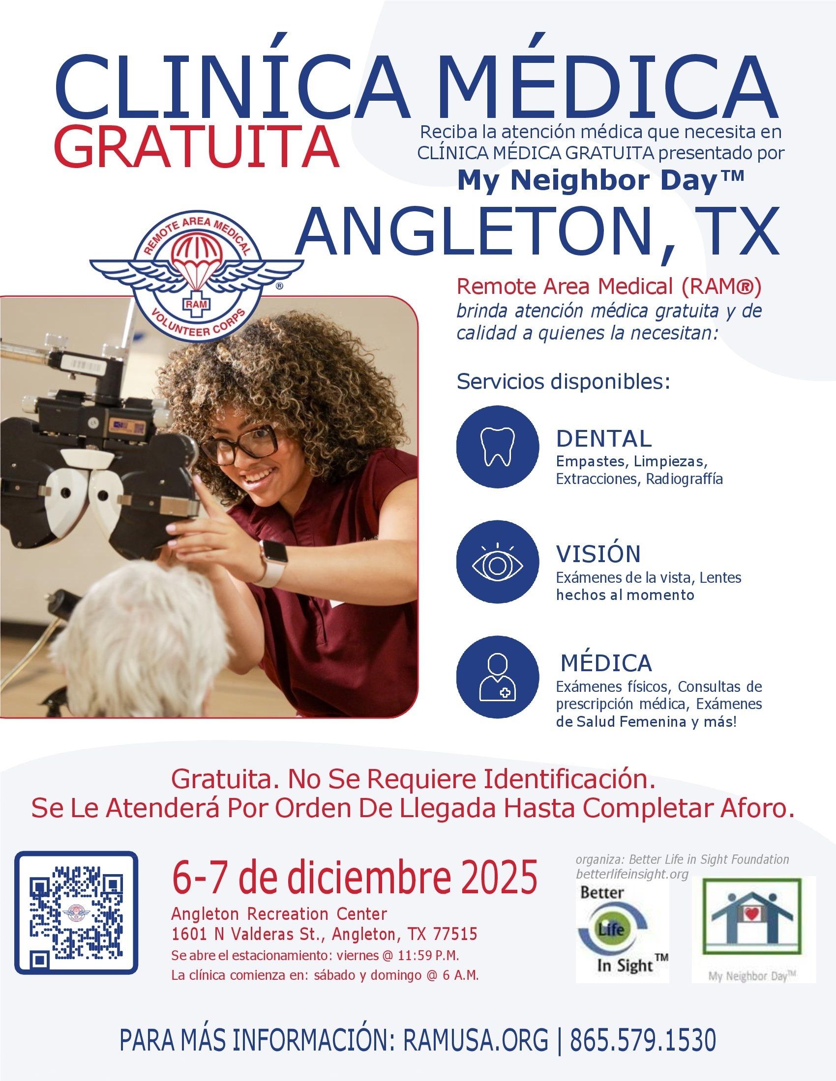 A better life in sight foundation advertisement for my neighbor day