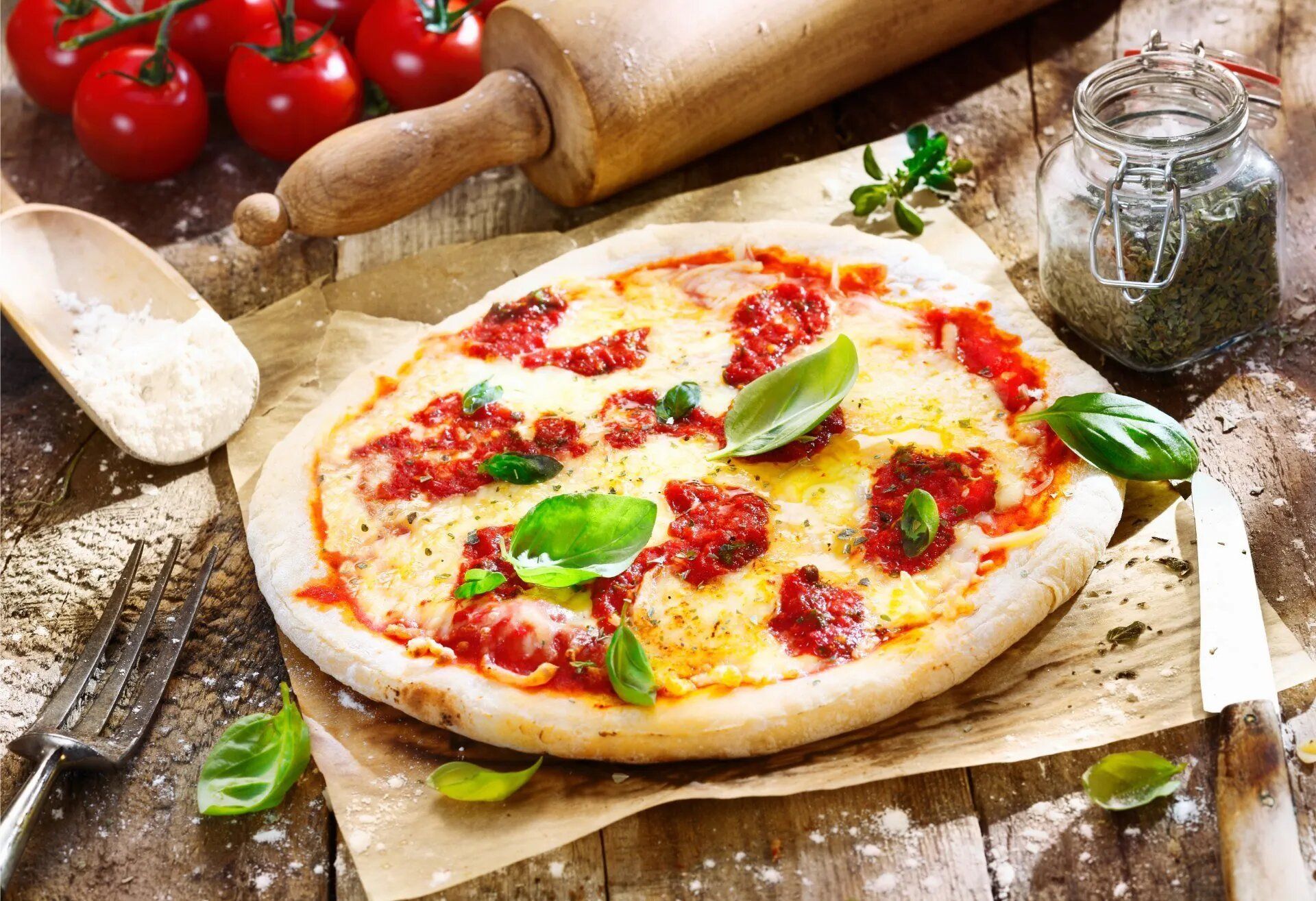 Pizza margherita