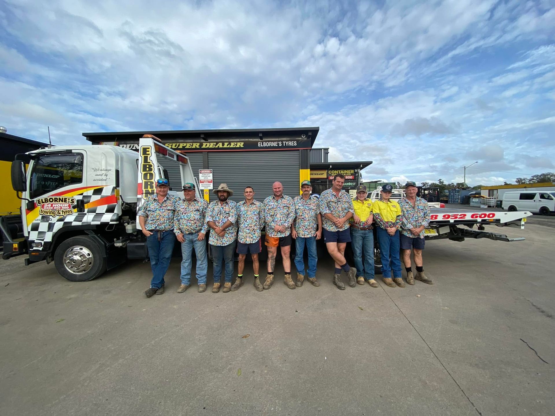 Elbornes Towing and tyres workshop