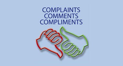 Complaints Comments Compliments