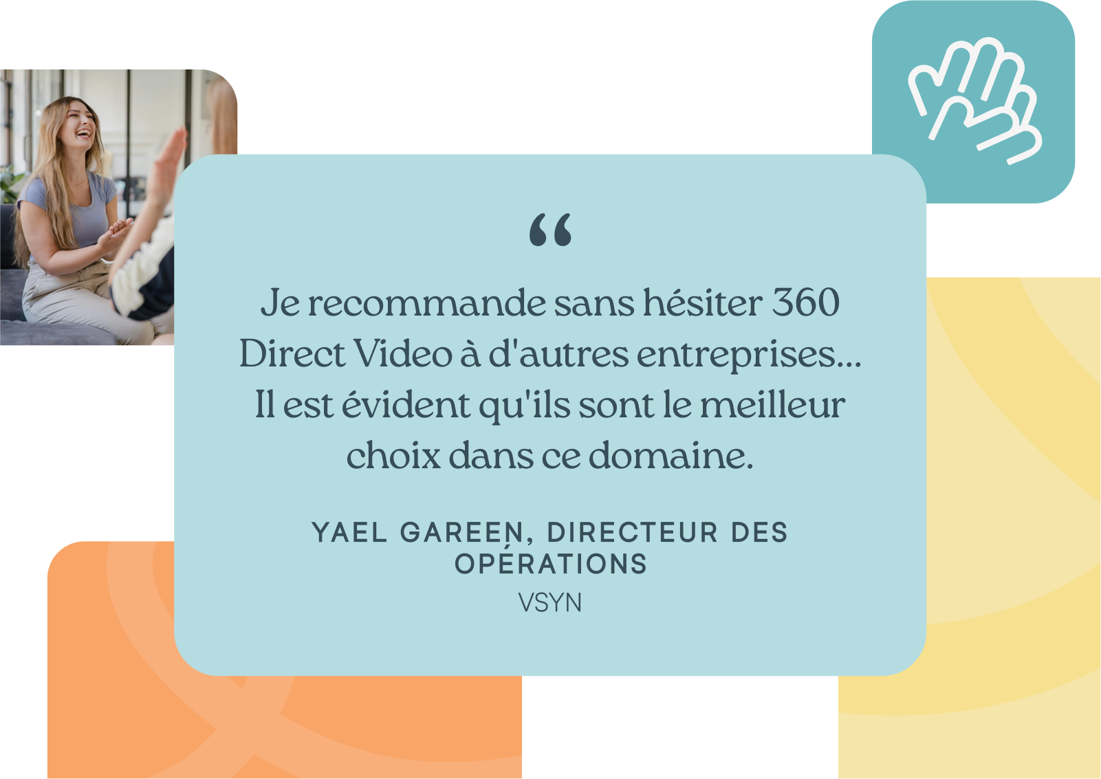 image of a 360 direct access testimonial