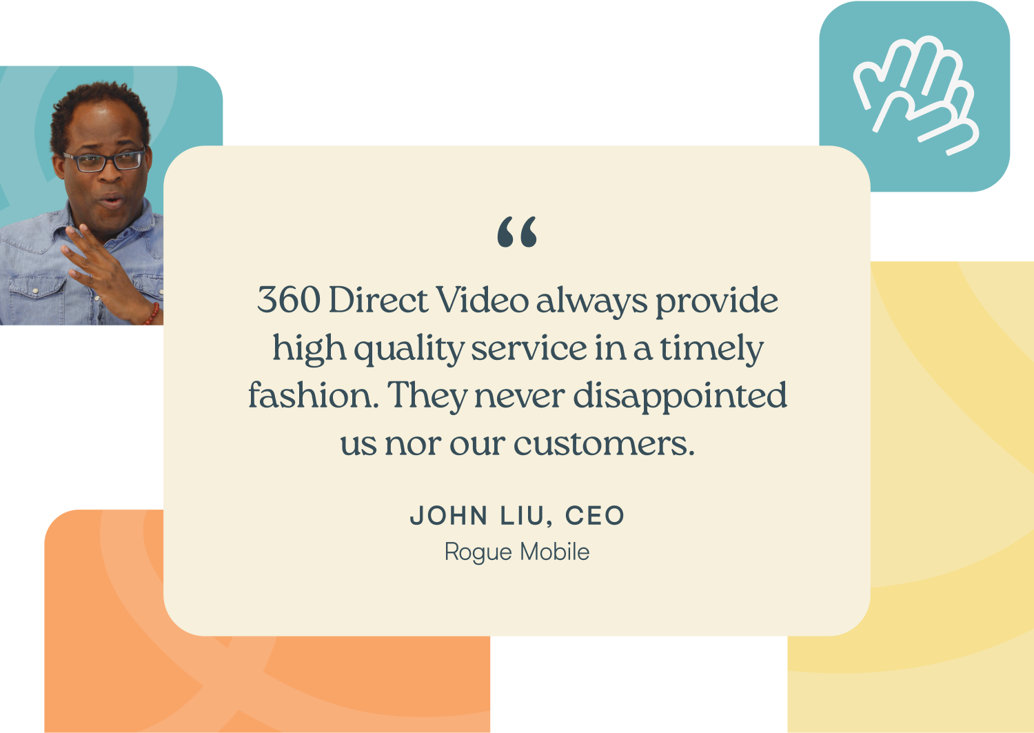 image of a 360 direct access testimonial
