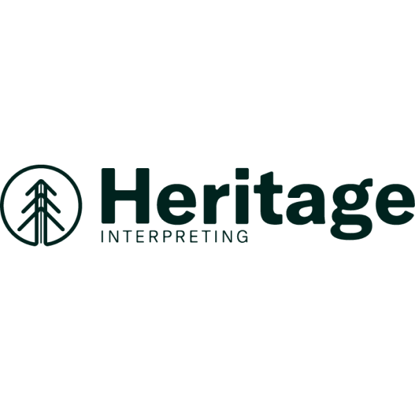 A logo for heritage interpreting 