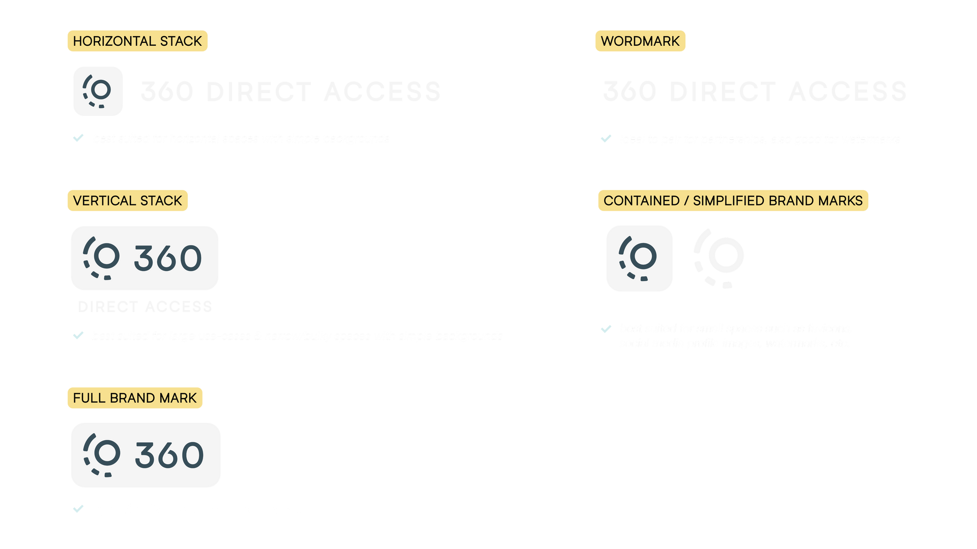360 Direct Access | Brand Guide
