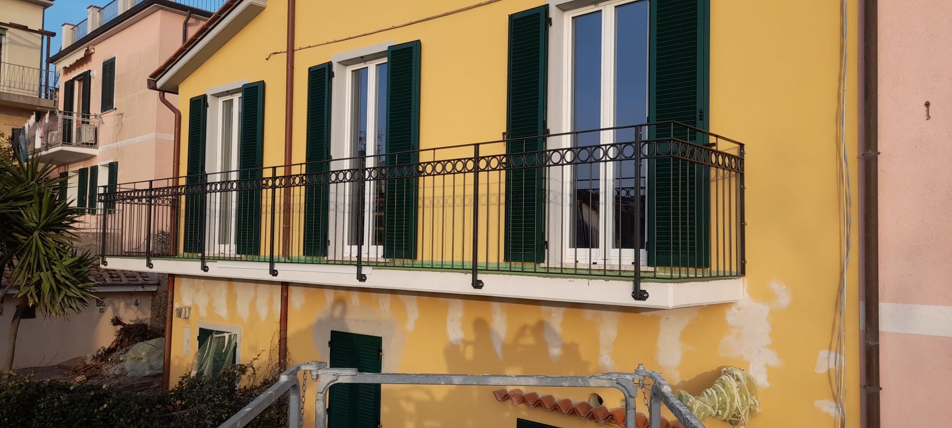 ringhiera metallo
