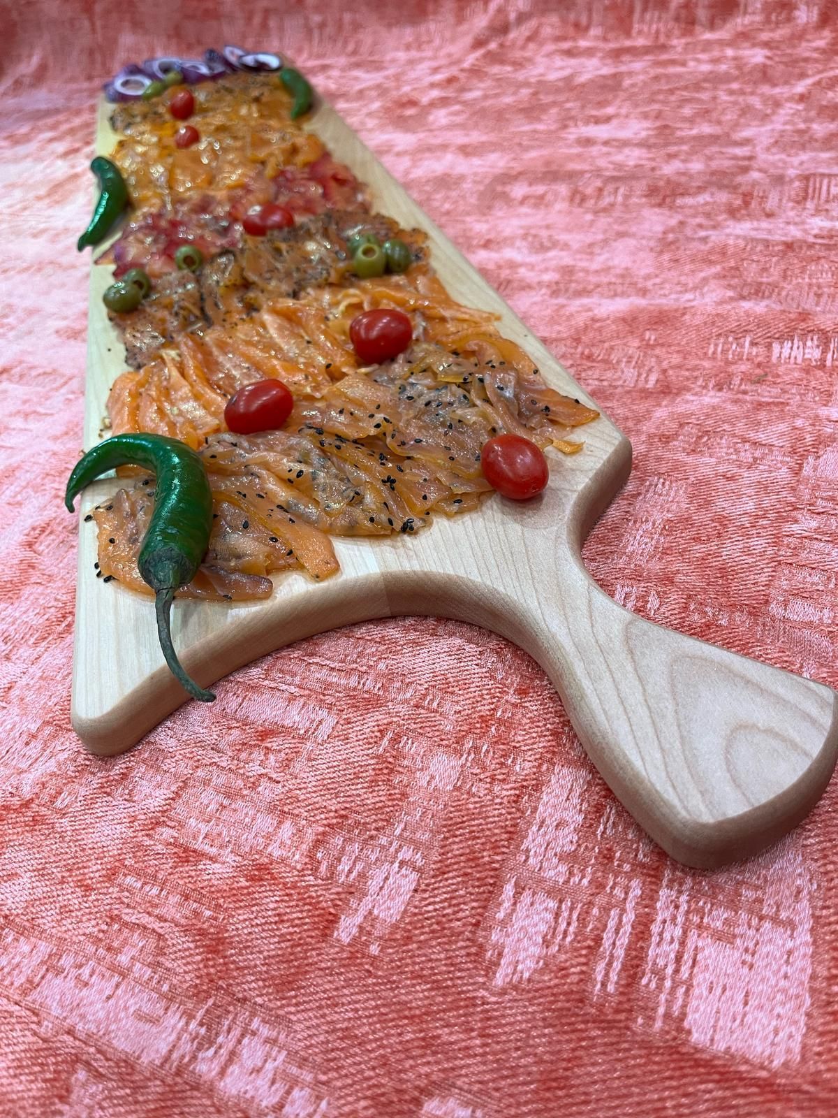 Plateau de saumon fumé mélangé