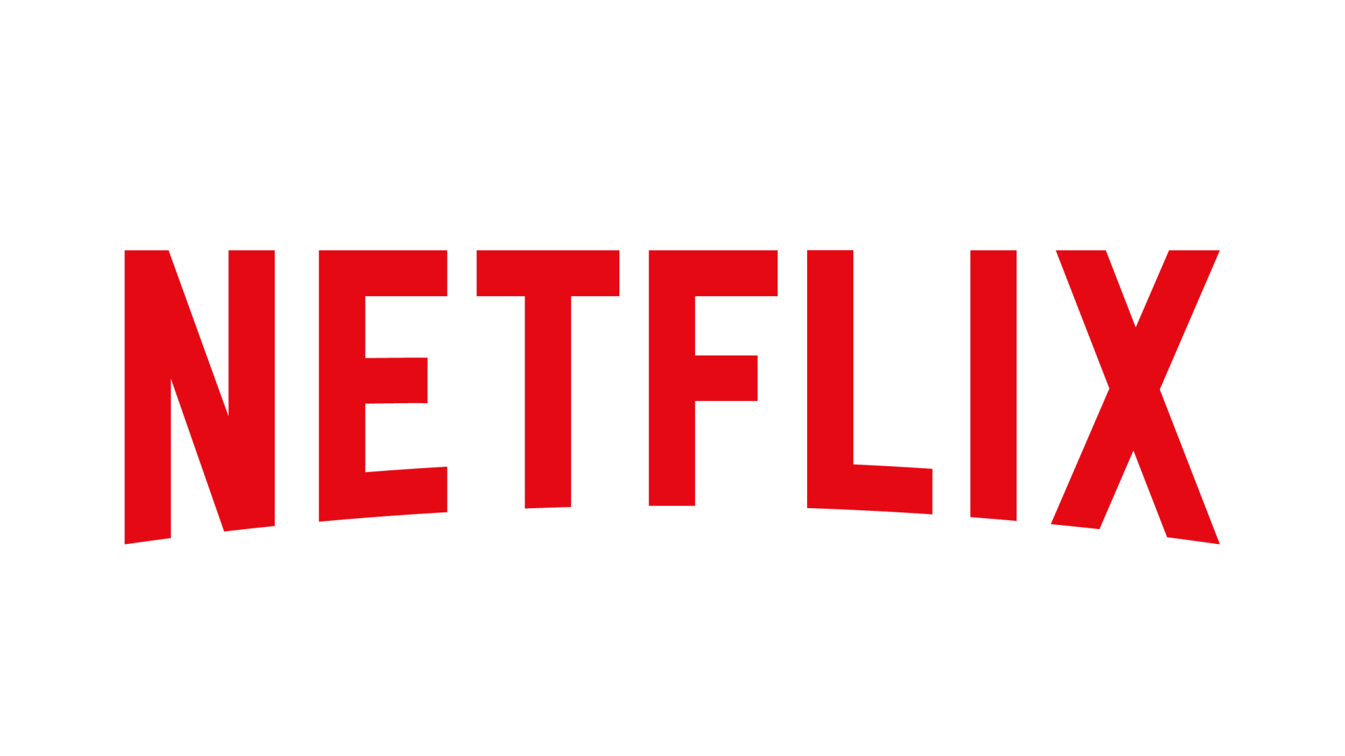 The netflix logo is red and white on a white background.