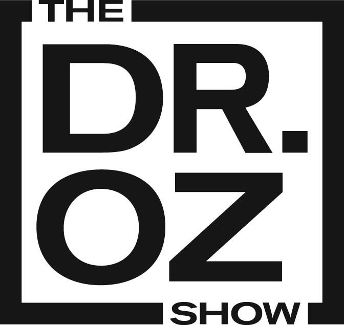 A black and white logo for the dr oz show