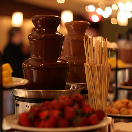 Chocolate Fountain Rentals for Weddings & Events in NY, NJ & CT