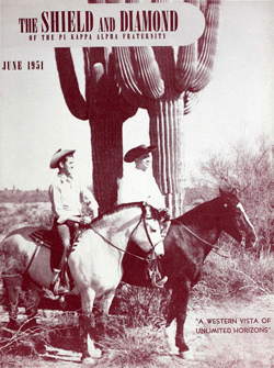 Shield & Diamond cover story June 1951