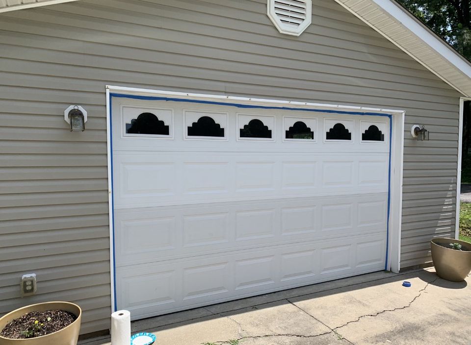 Garage Door Update With Minwax Gel Stain, Gel Stain Garage Door