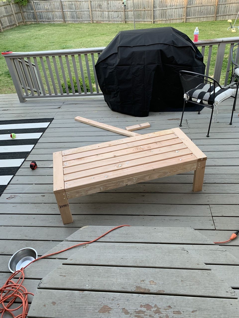diy outdoor coffee table
