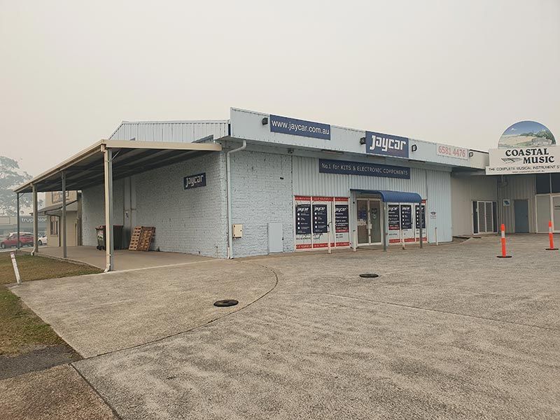 Commercial Exterior Repaint Before — Majestic Painting Service in Port Macquarie, NSW