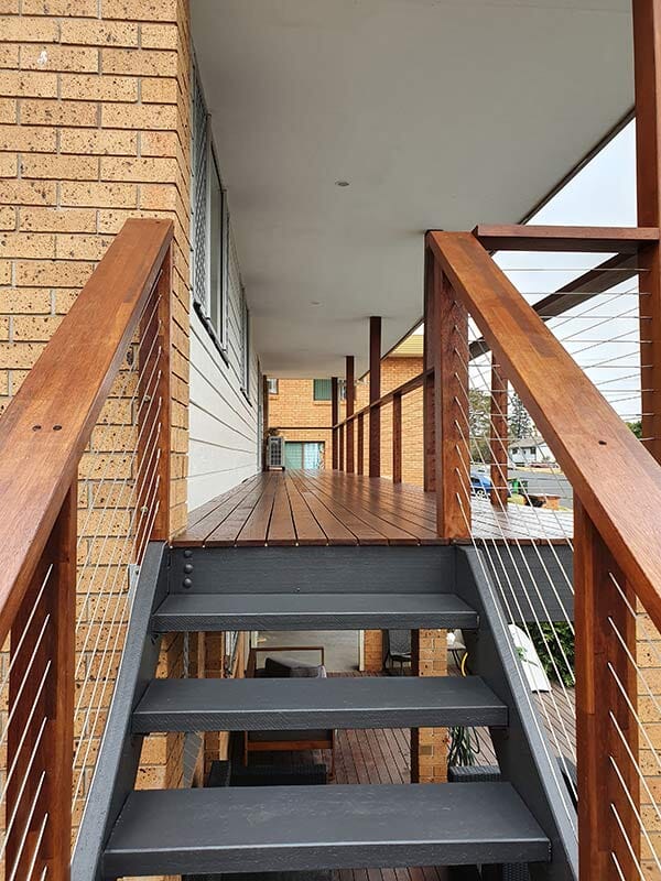 Exterior Stairs and Decking — Majestic Painting Service in Port Macquarie, NSW