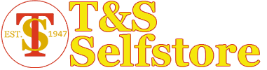 T & S Selfstore logo